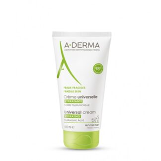 O creme universal hidratante da A-DERMA é o produto de cuidado diário que hidrata