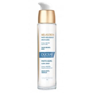 Ducray Melascreen Sérum Foto-Envelhecimento 30ml, Envelhecimento cutâneo ligado ao sol: associação de manchas castanhas, rugas e perda de firmeza da pele
