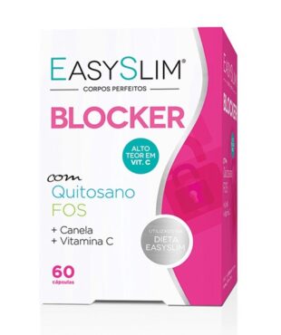 Easyslim Blocker 60 Cápsulas é um suplemento alimentar especialmente desenvolvido para tomar antes das refeições mais calóricas (refeições pesadas, ricas em gorduras e açúcares),