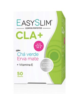 Easyslim Cla + Chá Verde + Erva Mate 50 Cápsulas é um suplemento alimentar com ingredientes que atuam sinergicamente, otimizando vários processos associados à acumulação de massa gorda corporal