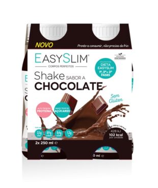 Easyslim Shake Chocolate 2x250ml Pharmascalabis