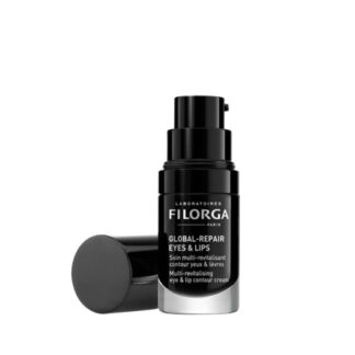 Filorga Global Repair Eyes e Lips 15ml, creme de olhos e lábios multirrevitalizante e nutritivo. Efeito Rejuvenescedor Visível.