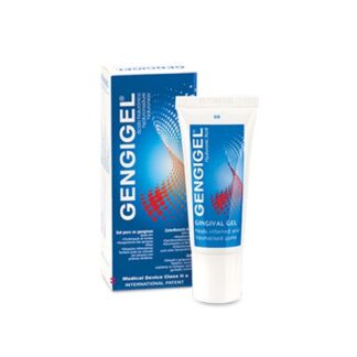 Gengigel gel é especialmente apropriado para o tratamento na fase aguda da doença periodontal (gengivite, periodontite). Contém maior concentração de Ácido Hialurónico (0,2%), adequado para tratamento imediato dos sintomas da doença periodontal.