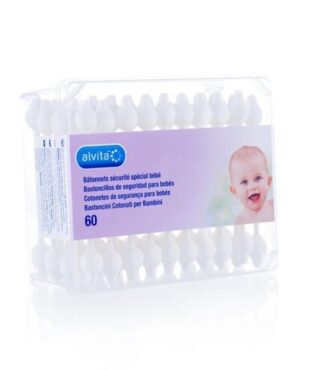 ALVITA COTONETE SEGURANÇA BEBÉ X60 PHARMASCALABIS