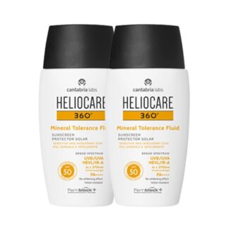 Heliocare 360 Fluido Mineral Tolerance SPF50 50 ml Pack 2