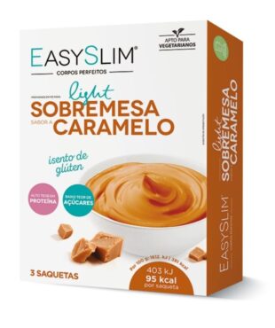 Easyslim Sobremesa Light Caramelo 3 Unidades