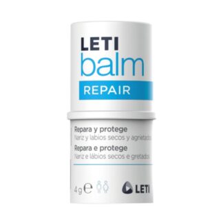 LETIbalm Stick Reparador Nariz e Lábios, bálsamo reparador para nariz e lábios em formato de stick espesso.